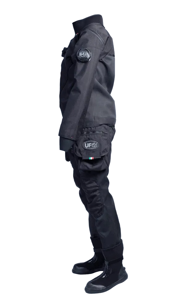 Hydroman drysuit — Left view