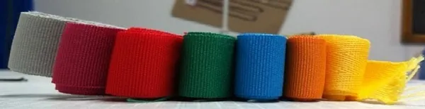 Available thread colours for custom stitching